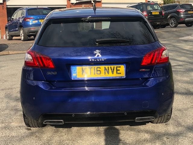2016 Peugeot 308 Gt Line